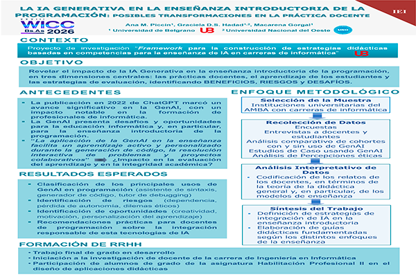 La IA Generativa en la Enseñanza Introductoria de la Programación